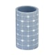 image 2 of Showerdrape Mosaica Sky Blue Tumbler