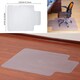 image 3 of Living and Home PVC Clear Convex Chair Mat Floor Carpet Floor Protector