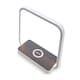 image 1 of Groov-e GVWC05WE Artemis LED Touch Lamp with Wireless Charging Pad - White
