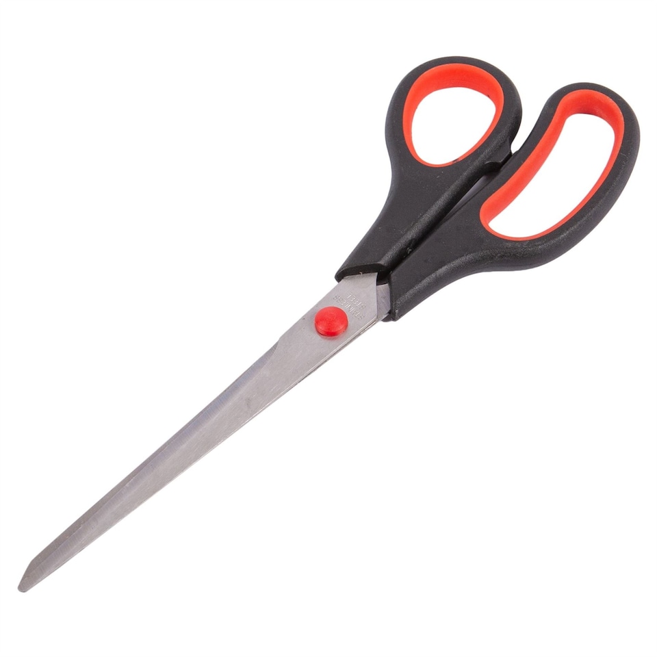 Ashley Stainless Steel Scissors - 23cm - Black