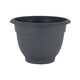 image 2 of Bell Pot 4x 48cm Round Plastic Garden Planter Black