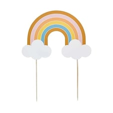Rainbow Paper Cake Topper 21cm