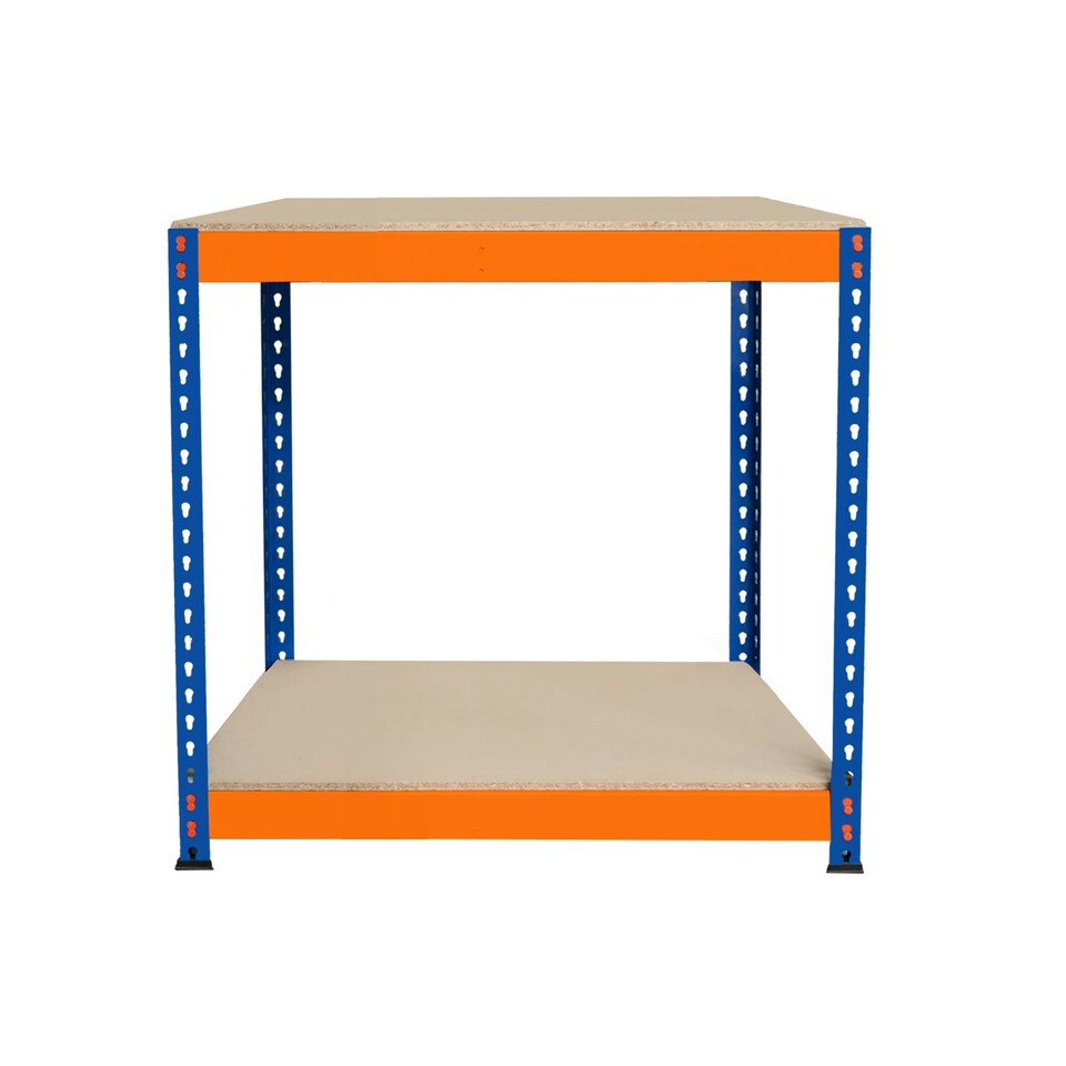 image 1 of S-Rax 2 Tier Workbench - 90cm x 45cm x 90cm Orange