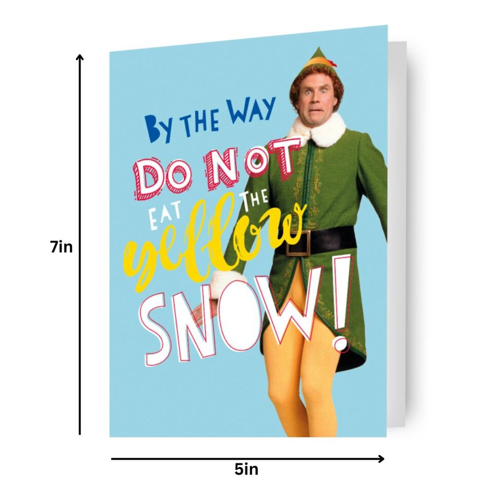 image 1 of Elf Christmas Card