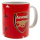 image 2 of Arsenal FC Crest Mug - Red/Blue/White - One Size