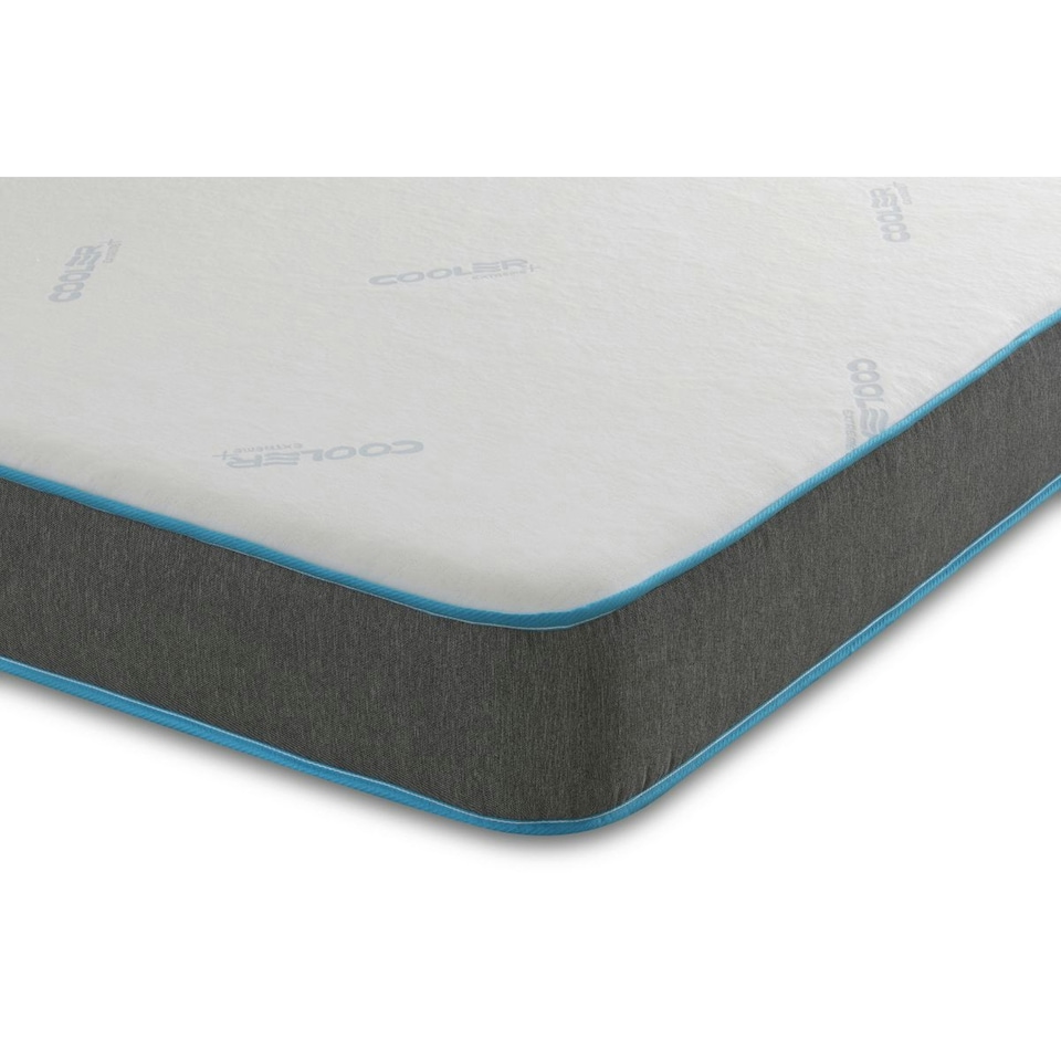 image 1 of Superior Cooling Memory Foam Mattress - Advanced Cooling Foam Technology | White | Small Double