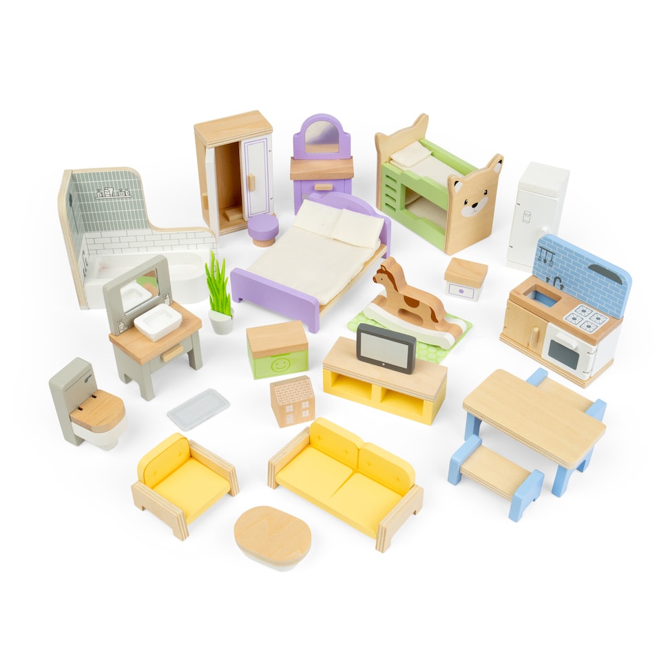 image 1 of Dolls House Furniture Set
