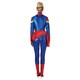 image 2 of Captain Marvel Womens/Ladies Costume - Blue/Red - L L