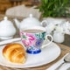 image 3 of KitchenCraft China Bright Floral Footed Mug Multi