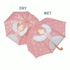 Floss & Rock Kids Umbrella Colour Changing - Fairy Princess Pink