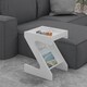image 7 of Naples Z Side Table Grey