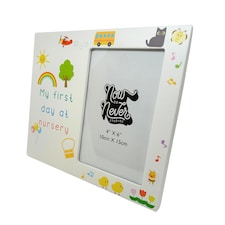 Widdop Gifts My First Day At Nursery Photo Frame With Stand