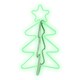 image 4 of ValueLights Christmas Tree Green Illuminated Decoration and Integrated 2835 Integrated LED 6W Green Bulb