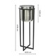 image 8 of Calla Planter Stand Gold
