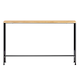image 1 of SoBuy Industrial Console Table, Light Oak & Black, 47.2 x 7.9 x 31.9 in, 5.9 kg - FSB19-L-E