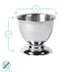 image 3 of Argon Tableware Stainless Steel Egg Cup - Pack of 6