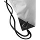 image 2 of Bagbase Premium Nylon Drawstring Bag - Silver - One Size Silver | One Size