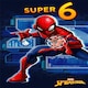 image 1 of Spiderman Design 6th Kids Birthday Card For Him