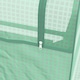 image 9 of Outsunny Raised Garden Bed Planter Box with Greenhouse, Green and Dark Grey