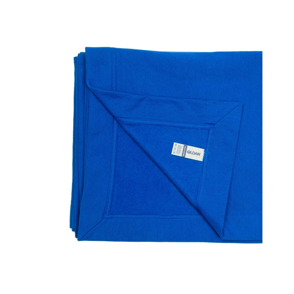 Gildan Heavy Blend Stadium Blanket - Royal Blue - One Size