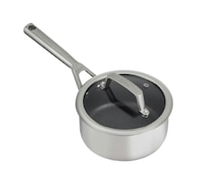 Ninja ZEROSTICK Stainless Steel  20cm Saucepan with Lid