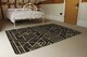image 3 of Golden Lined Shape Rug | Multi