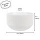 image 4 of Tulips Print Ceramic Bowl - Set of 6