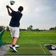 image 3 of COSTWAY Golf Hitting Mat Standard Real Feel Golf Practice Mat