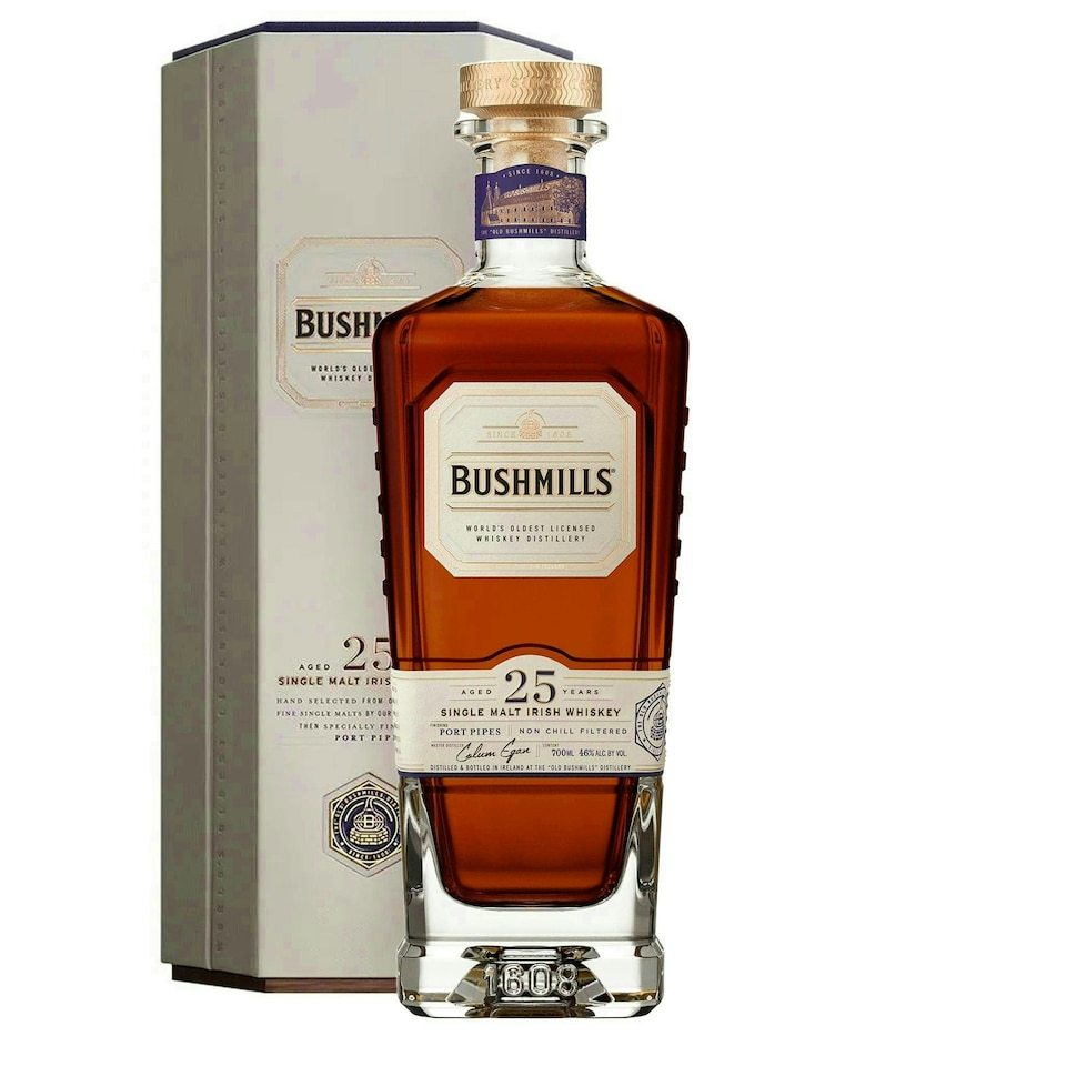 image 1 of Bushmills 25 Years Whiskey