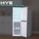image 5 of HYE 50-50 Freestanding Fridge Freezer, 248 Litre, 55cm, Silver - RF01FF248S01