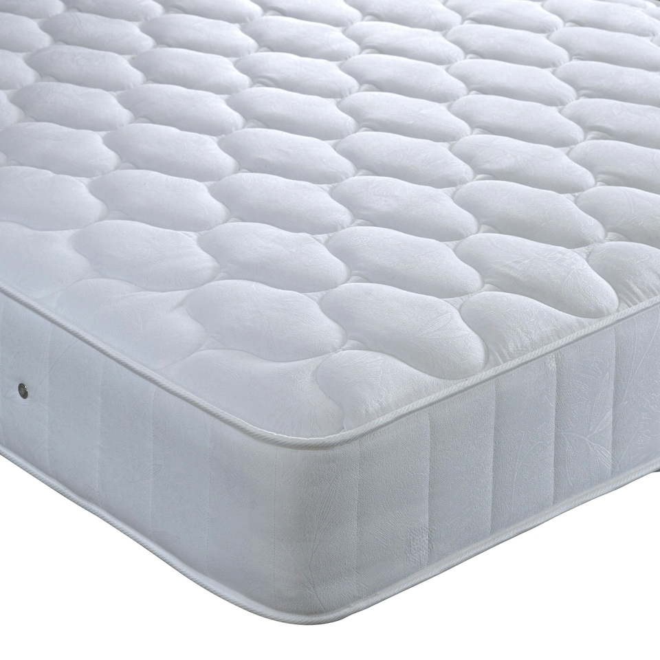 image 1 of Dawson White Wooden Ottoman Bed And Neptune Spring Mattress Double N/A