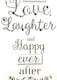 image 2 of Champagne Wishing You Love, Laughter and Happy Ever After