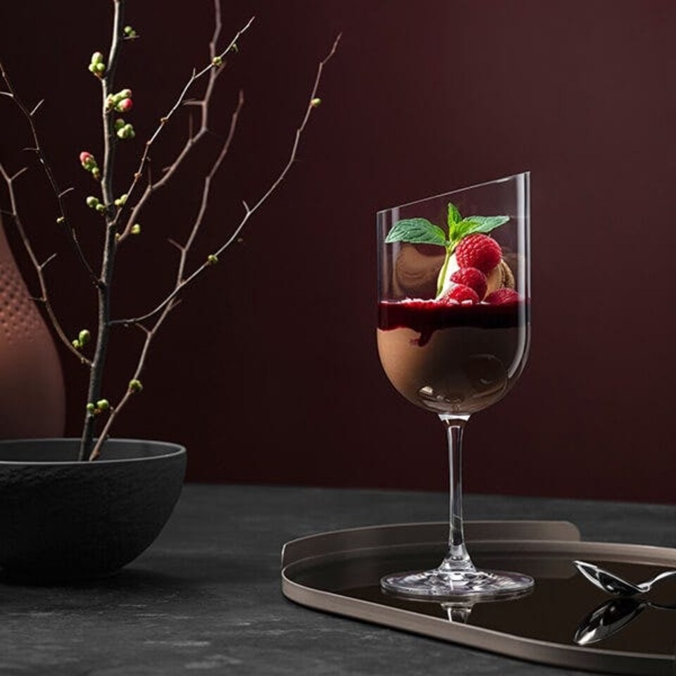 image 1 of Villeroy & Boch New Moon Set of 4 Red Wine Goblets