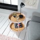 image 3 of Solna Large Coffee Table in Blush Pink