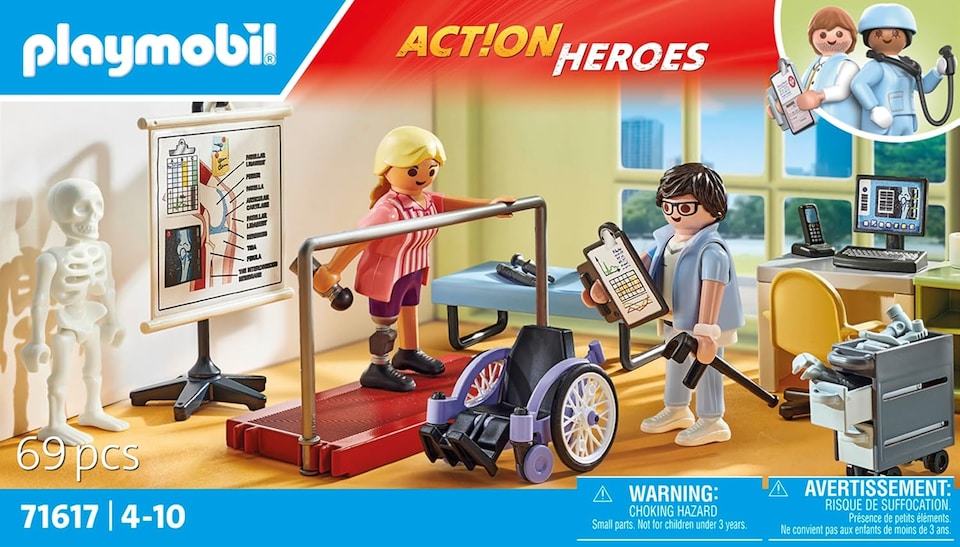 image 1 of PLAYMOBIL 71617 Action Heroes Orthopaedics
