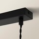image 6 of ValueLights Shaw Matte Black 3 Drop Bar Rust Shades and Bulbs