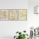 image 3 of Set of 3 Fungus Mushrooms Champignon Vintage Millot Fungi Kitchen Wall Art Print A4