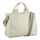 image 1 of Quadra Puerto Contrast Detail Tote Bag - Natural - One Size