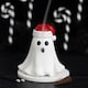 image 2 of Ghost with Santa Hat Incense Cone Holder