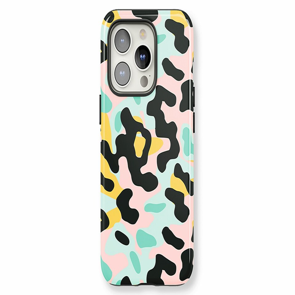image 1 of 80s Camo Cool Multi | iPhone 15
Slim
