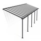 image 1 of Patio Cover Olympia 3 x 9.15 Clear - Polycarbonate - L924 x W300 x H305 cm - Grey Grey