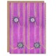 image 1 of Furuya Korin Japanese Art Card Purple Floral Vintage Pattern
