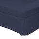 image 1 of Belledorm Easycare Percale Platform Valance - Navy - Double