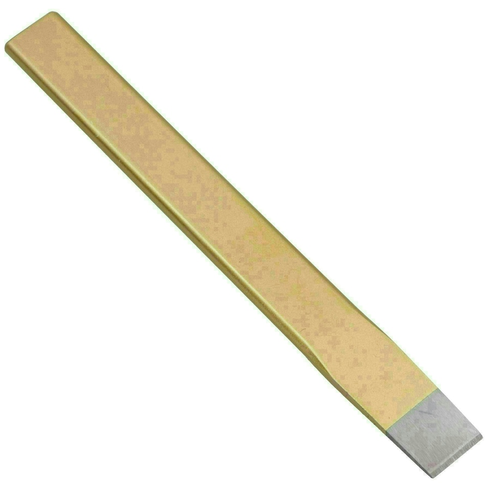 image 1 of Nut Splitting Chisel Cold Steel Metal 240 x 26 x 7mm Mechanics Engineers TE726