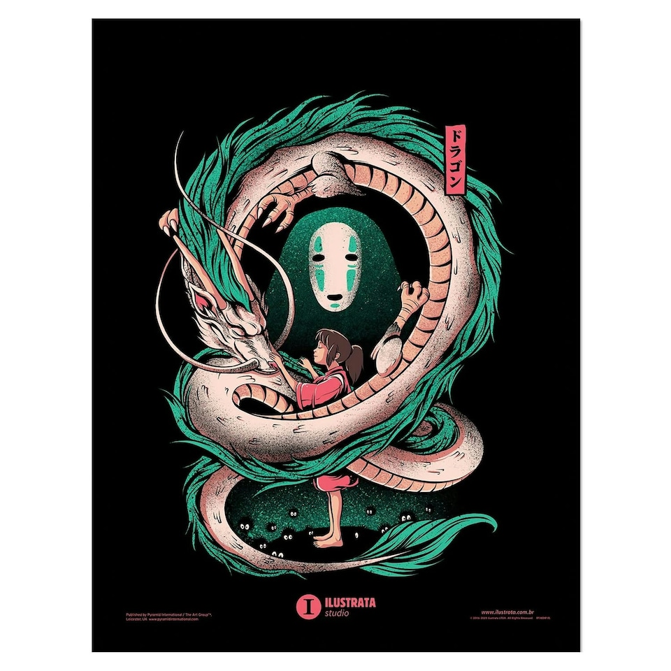 Ilustrata (The Girl and The Dragon) Collector Print - ILUSTRATA - FP14224P