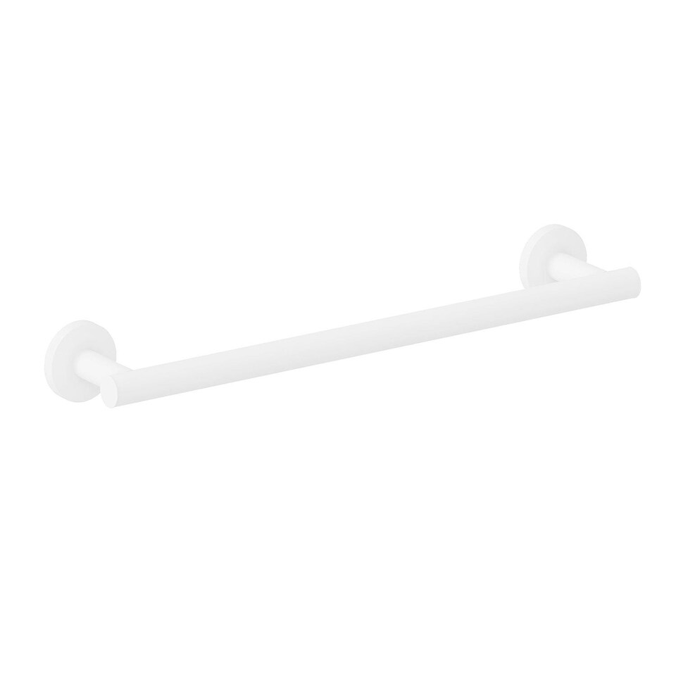 image 1 of COSMIC Towel rail, Matt White, Wall-mounted, 45 cm. Collection Architect S+
