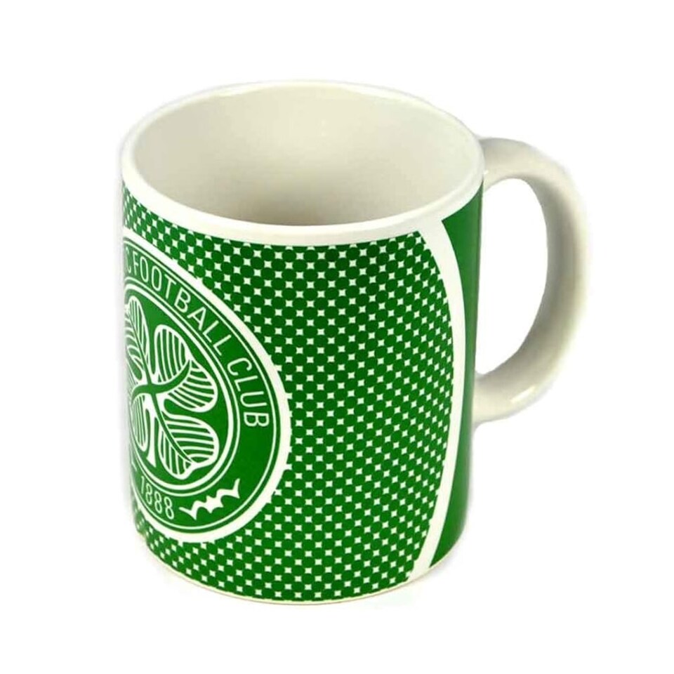 image 1 of Celtic FC Bullseye Mug Green