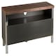 image 2 of Alphason Regent TV-Stand Brown/Walnut Brown | Walnut