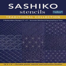Sashiko Stencils, Traditional Collection by Sylvia Pippen