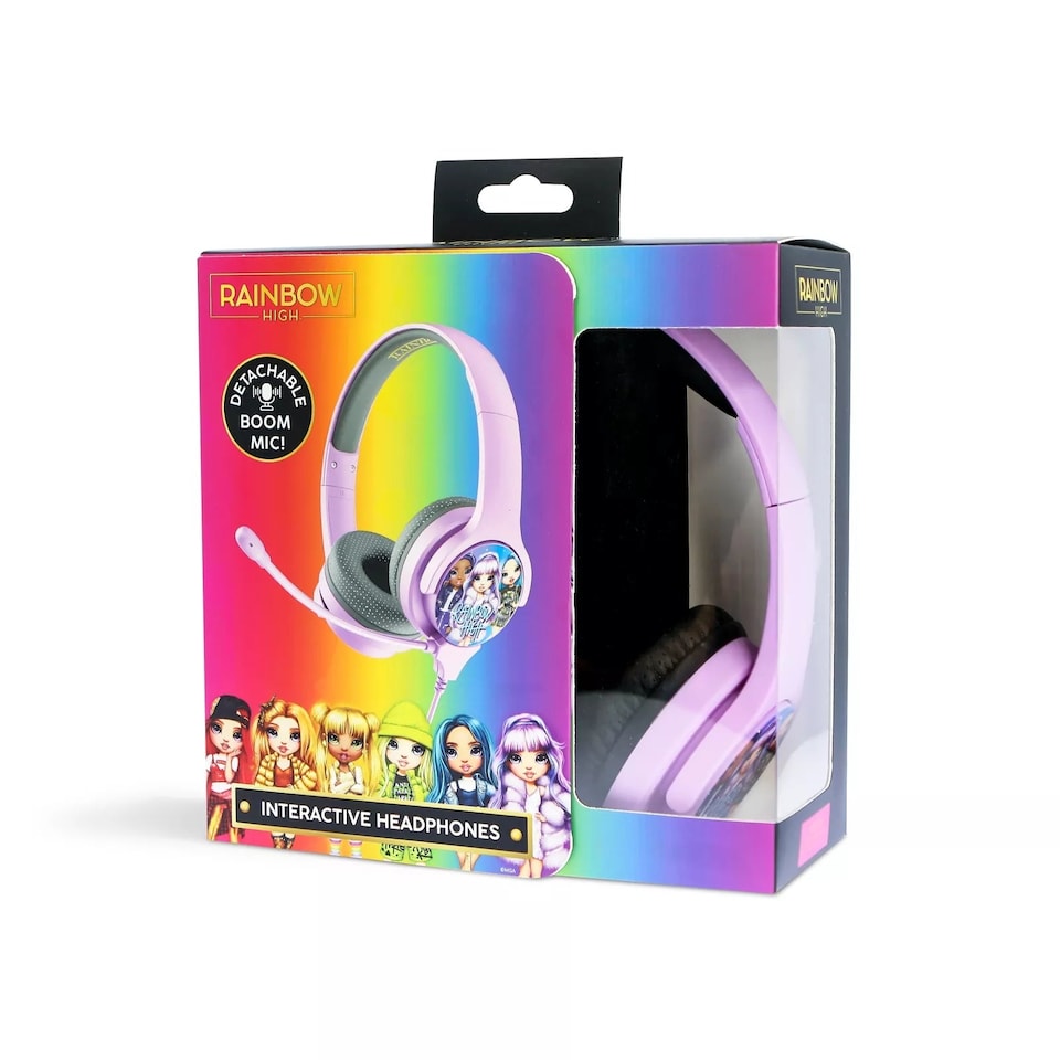 image 1 of Rainbow High Kid's Wireless Headphones with Microphone